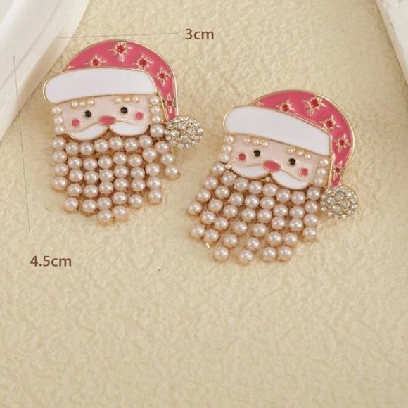New Christmas Santa earrings - Picture 5 of 6